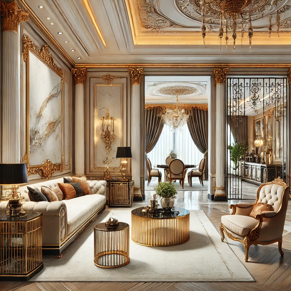 Aesthetics should exude luxury and grandeur.